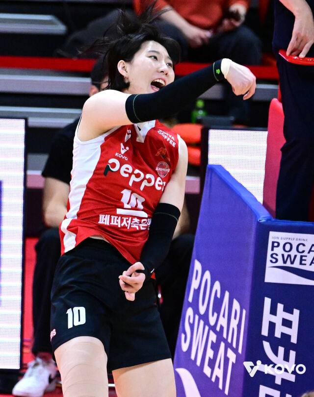 페퍼저축은행 박정아./KOVO