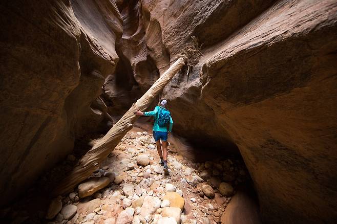유타주 모험형 트레일명소, 버크신 걸치(Buckskin Gulch) [유타관광청 한국사무소 제공]