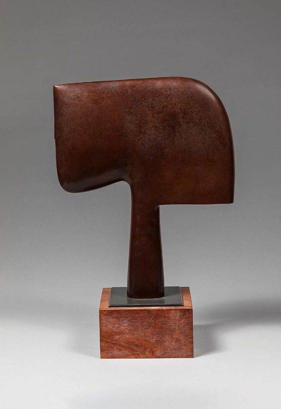 Face 1980s Bronze 18.2 x 35.5 x 55(h)cm 7.2 x 14 x 21.7(h)in.  *재판매 및 DB 금지