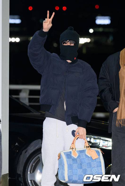 제이홉,'귀여운 브이'