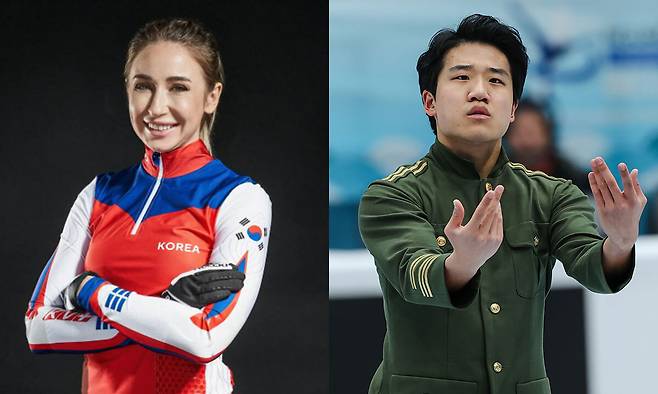 압바꾸모바(왼쪽), 권예.