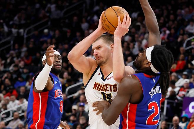 니콜라 요키치. 디트로이트 | AP연합뉴스