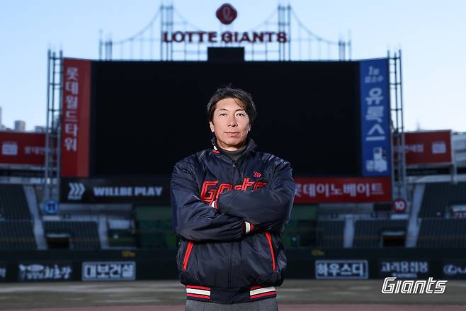 타카츠 신고. /사진=롯데 자이언츠 제공