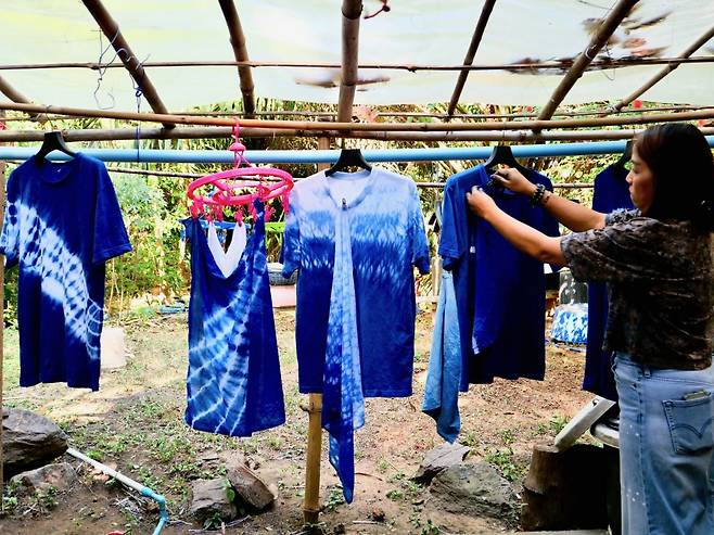 사껀나콘의 인디고 염색은 태국 최고로 정평이 나 있다