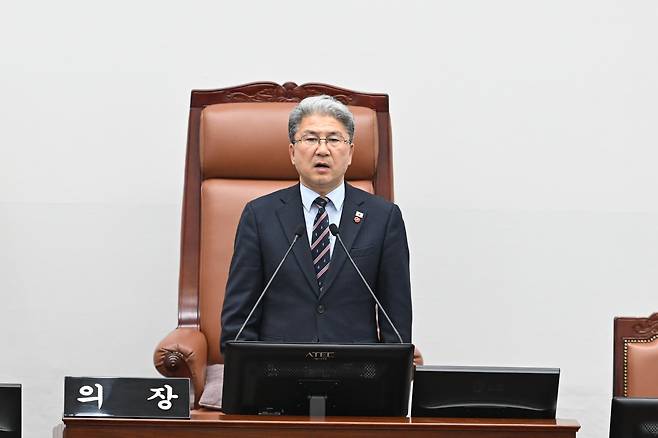 이상봉 제주특별자치도의회 의장