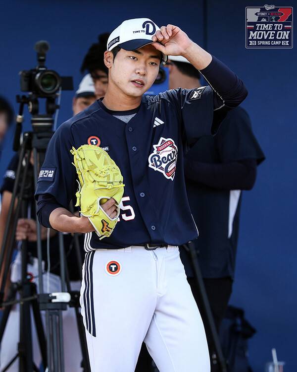 좌완 신인투수 최주형(사진=두산)