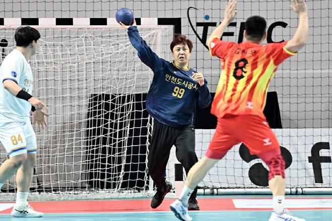 인천도시공사 골키퍼 이창우. 사진=KOHA