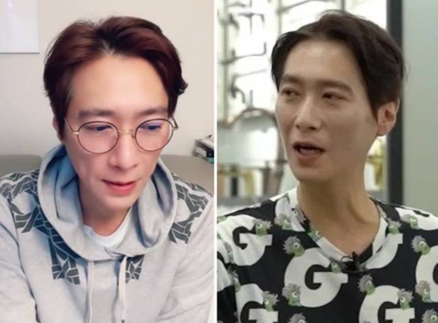 고지용이 눈에 띄게 야윈 근황을 공개하며 다시 한번 건강 이상설에 휩싸였다. 사진=고지용 SNS