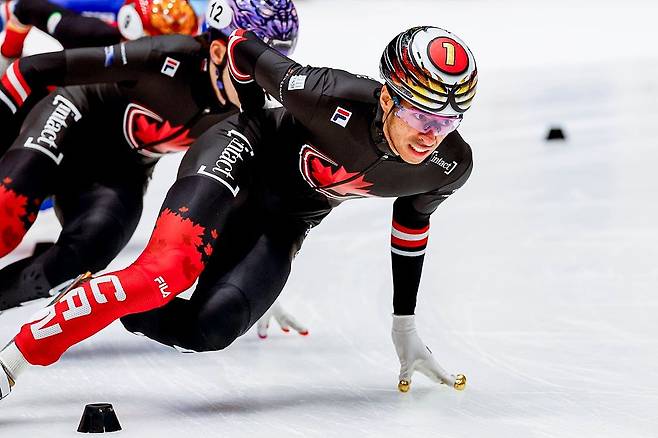 캐나다의 윌리엄 단지누(쇼트트랙 )