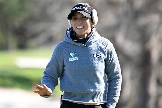 LPGA투어 개막전에 나선 리디아 고. 특정 브랜드 용품 계약 없이 마음에 드는 클럽을 들고 경기를 치렀다. AP 연합뉴스