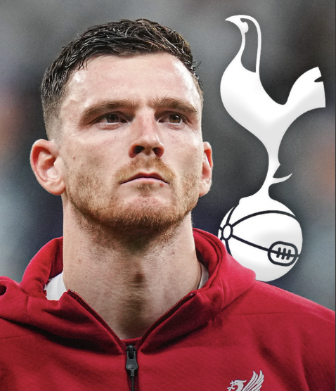 토트넘 홋스퍼와 공식 이적 협상을 진행했던 것으로 알려진 앤디 로버트슨. 파브리지오 로마노 SNS