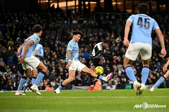 맨시티-아스널 경기 모습. /AFPBBNews=뉴스1