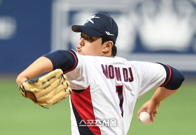 2026 WBC 대표팀에서 제외된 문동주. 박진업기자 upandup@sportsseoul.com