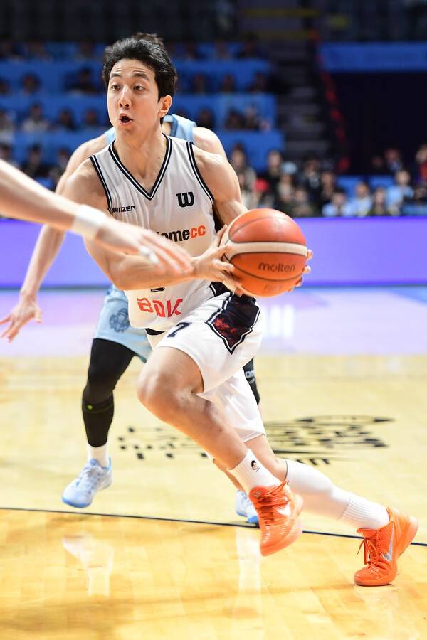부산 KCC 허훈. /사진=KBL
