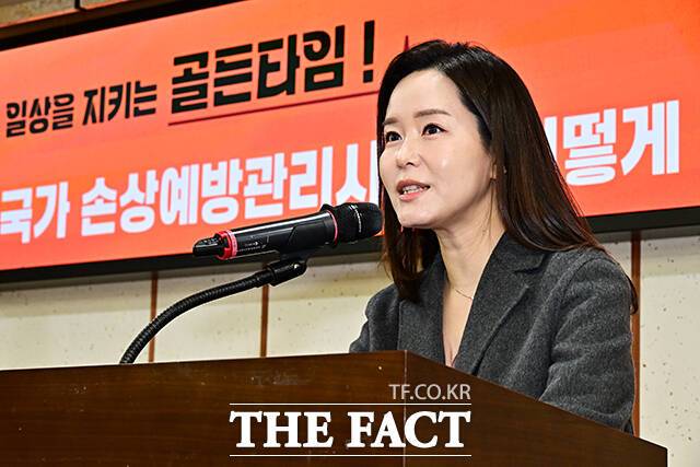 이주영 개혁신당 의원이 6일 오전 서울 여의도 국회 의원회관 제3세미나실에서 열린 ‘일상을 지키는 골든타임! 국가 손상예방관리시스템 어떻게 구축할 것인가?’ 정책 토론회에 참석해 개회사를 하고 있다. /국회=배정한 기자
