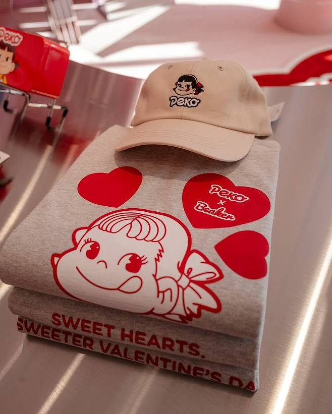 비이커X페코 콜라보 상품