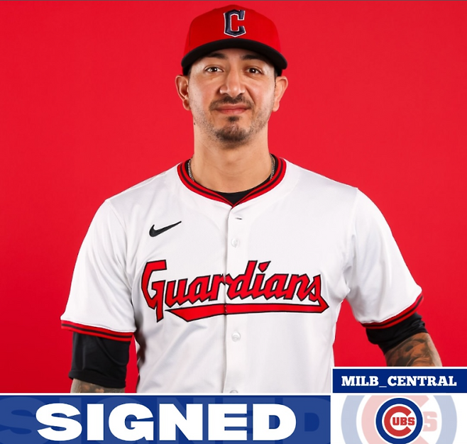 시카고 컵스 마이너리그 계약한 벨라스케즈. [사진 벨라스케즈 SNS 갈무리]