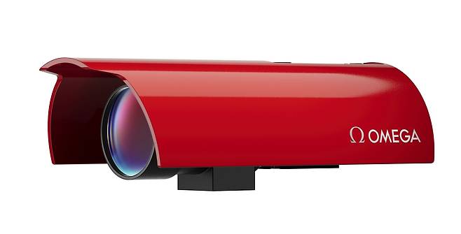 경기장 주변에 설치되는 스캔오비전 얼티밋 카메라. 컴퓨터 비전 기술과 결합해 경기 내용을 분석한다. 사진 오메가