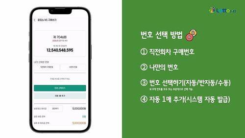 ‘동행복권’ 모바일 홈페이지 화면. 복권위원회