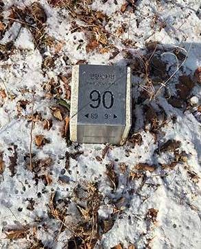 한양도성 축성 공사 당시 구역 배정을 반영한 구간 표시. 사진 서현우 기자