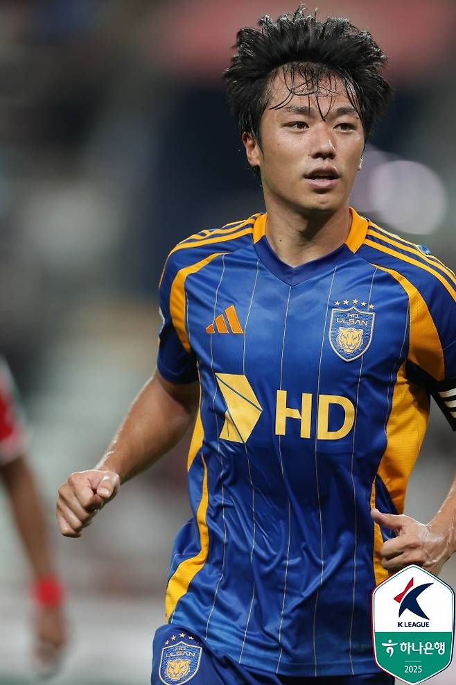 울산 HD 고승범. /사진=한국프로축구연맹 제공