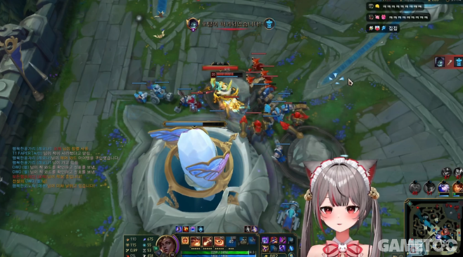 꿀잼 장면이 가득했던 배도라지 vs 스텔라이브 (사진= 네네코 마시로 방송)