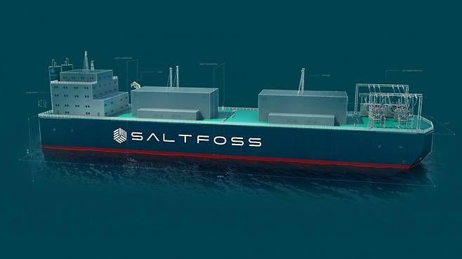 솔트포스 파워 바지선 개념도 / 사진=솔트포스