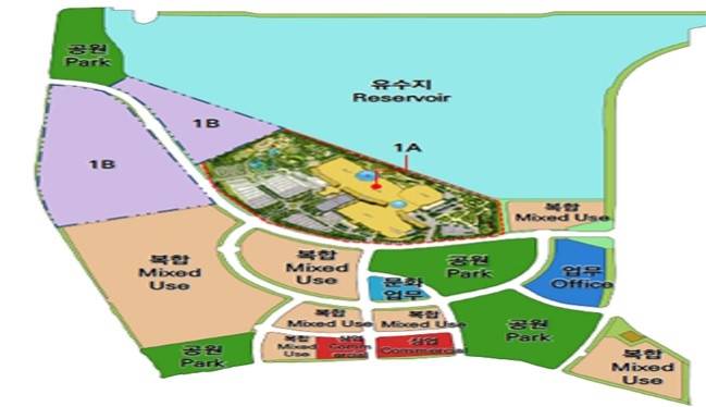 인스파이어 개발 계획 추진현황. 인천국제공항공사 제공