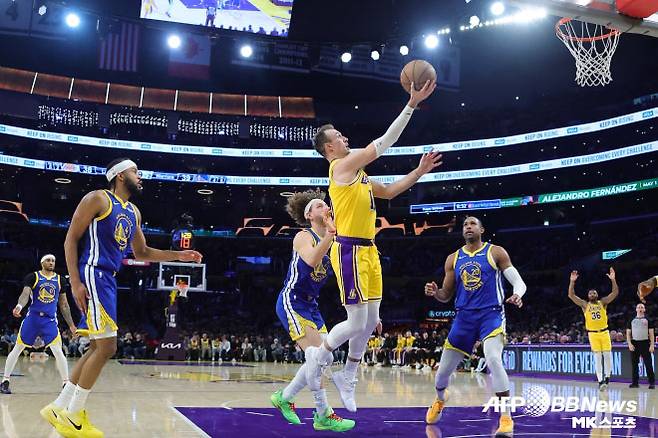 루크 케너드가 레이업을 시도하고 있다. 사진=AFPBBNews=News1