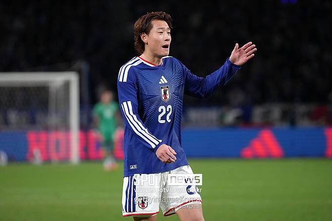 ▲&nbsp;모리야스 감독이 이끄는 일본 축구대표팀은 오는 3월 스코틀랜드와 잉글랜드를 상대로 원정 연전을 치른다.&nbsp;지난연말부터 윙어 구보 다케후사와 미나미노 다쿠미, 중앙 미드필더 가마다 다이치, 수비수 세코 아유무, 마치다 고키, 골키퍼 스즈키 자이온 등 공수에 걸쳐 주축 자원의 부상 이탈이 잇달았다.&nbsp;