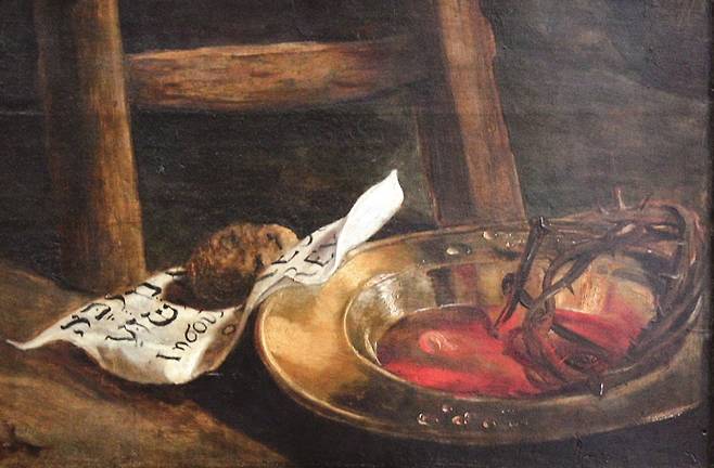 루벤스, 십자가에서 내려지는 그리스도(부분). [그림 | 위키백과]