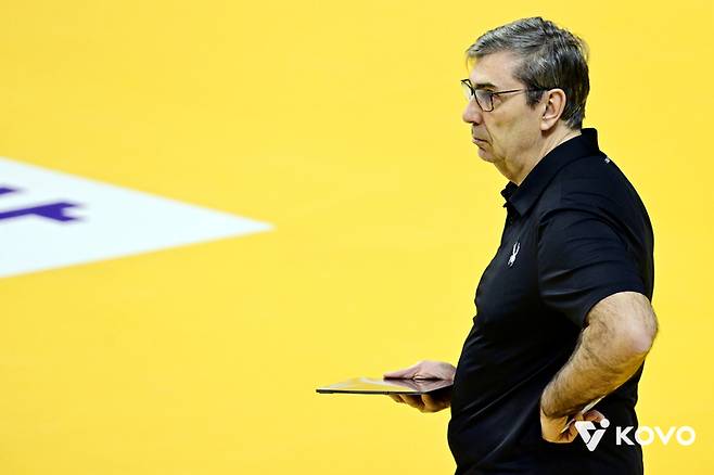 필립 블랑 감독. 사진 | 한국배구연맹