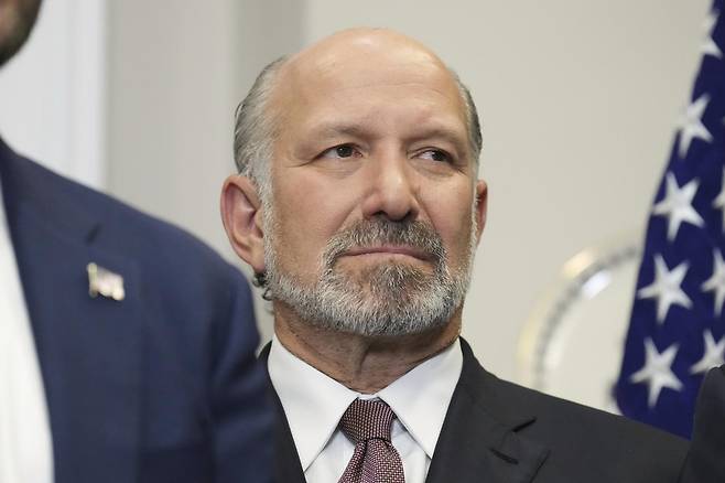 하워드 러트닉 미국 상무장관. 워싱턴=AP/뉴시스