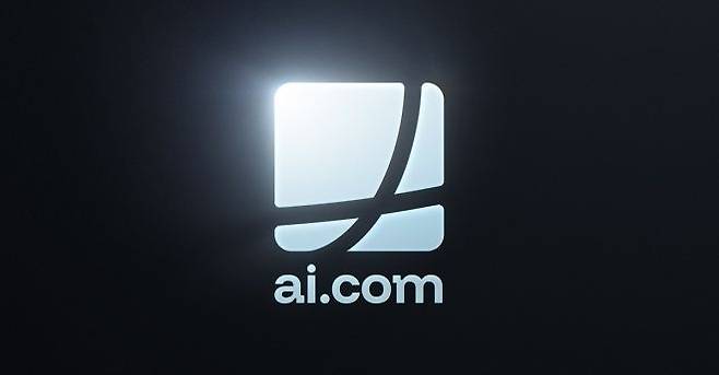 크리스 마자렉 크립토닷컴 최고경영자(CEO)가 인수했다고 밝힌 ‘ai.com’ 도메인./ai.com