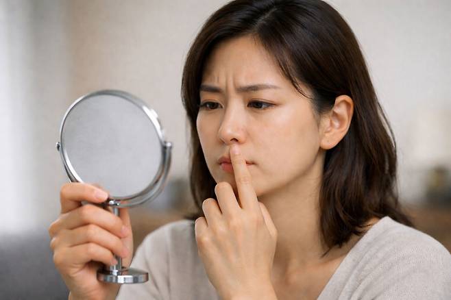 ‘외모정병(외모+정신병)’은 본인의 외모에 지나치게 집착하며 콤플렉스에 시달리는 현상을 일컫는 신조어다. 그런데 이는 단순한 외모 불만이나 집착이 아니라 불안‧강박과 밀접하게 연관된 ‘신체이형장애(BDD)’일 수 있다.​/사진=chatGPT