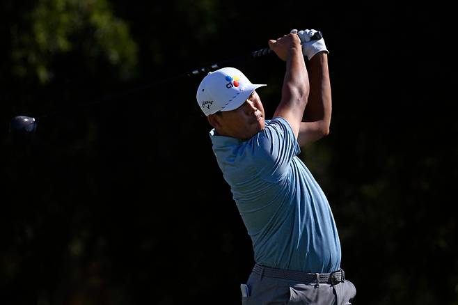 <yonhap photo-2443=""> 김시우. AFP=연합뉴스</yonhap>