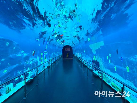 젤리 해저 터널. [사진=전다윗 기자]