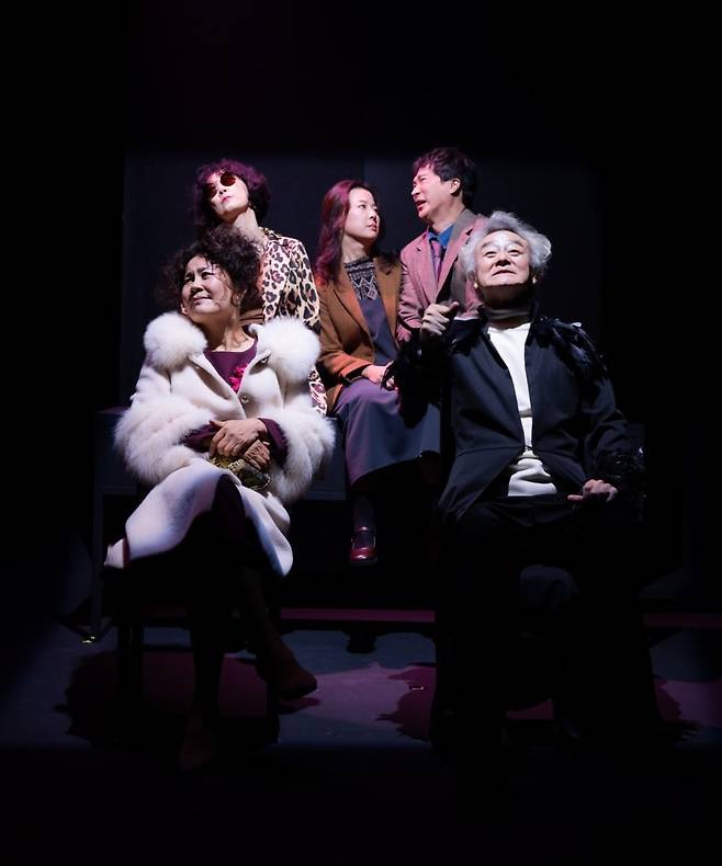 취리히로 가는 자동차 안 / 사진제공. 극단 프랑코포니, 사진. ©박태양