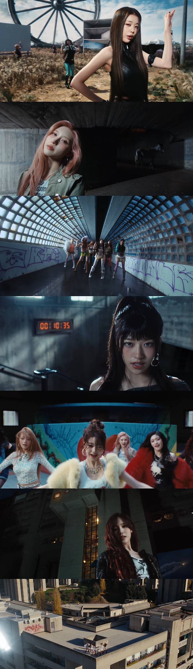 아이브 '뱅뱅' 뮤직비디오 캡처 /사진=스타쉽엔터테인먼트 제공