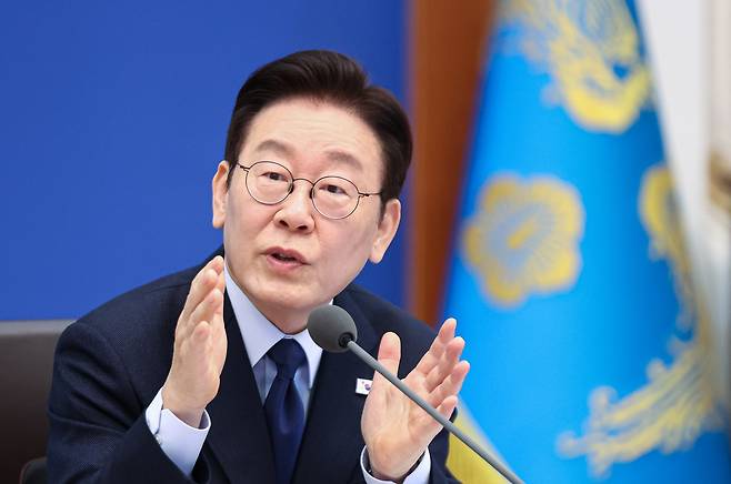 이재명 대통령이 10일 청와대에서 열린 국무회의에서 발언하고 있다. 2026.2.10 사진=연합뉴스.