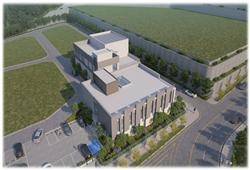 김해시 극저온기계실증(한림)연구센터 조감도. /김해시