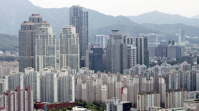 강남 아파트 전경. / 대한경제 DB.