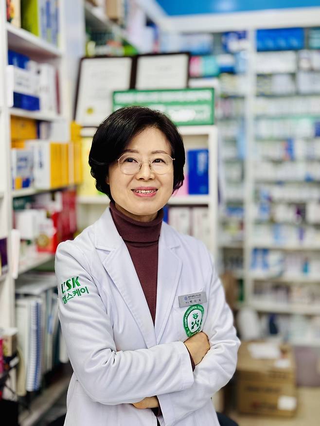 백미옥 약사|출처: 정다운온누리약국