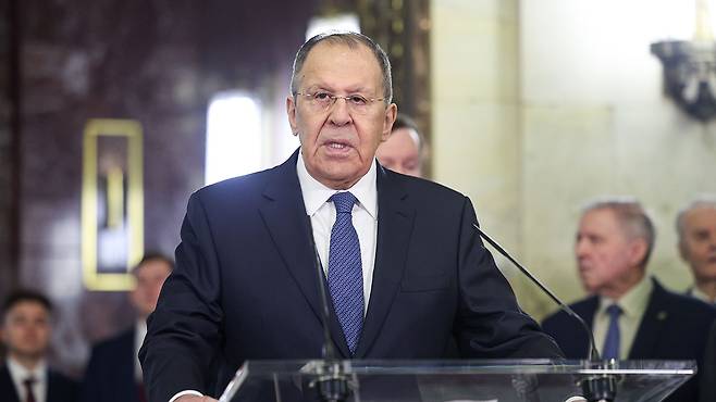 세르게이 라브로프 러시아 외무장관 [타스 연합뉴스 자료사진]