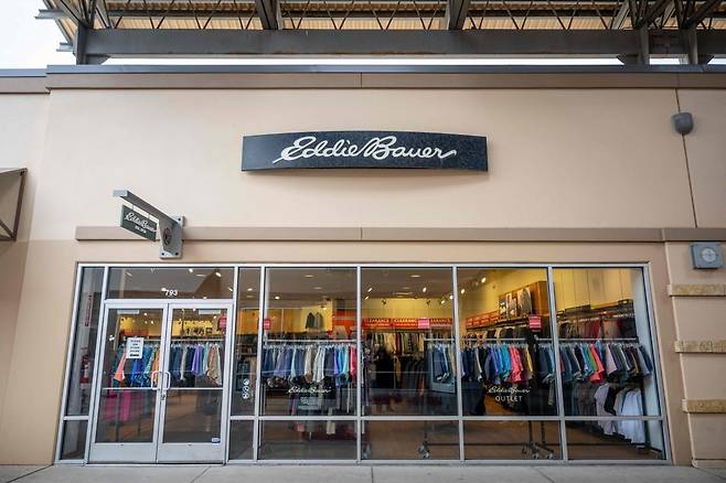 지난 3일 텍사스주 라운드록에 위치한 에디 바우어 매장. AFP연합뉴스