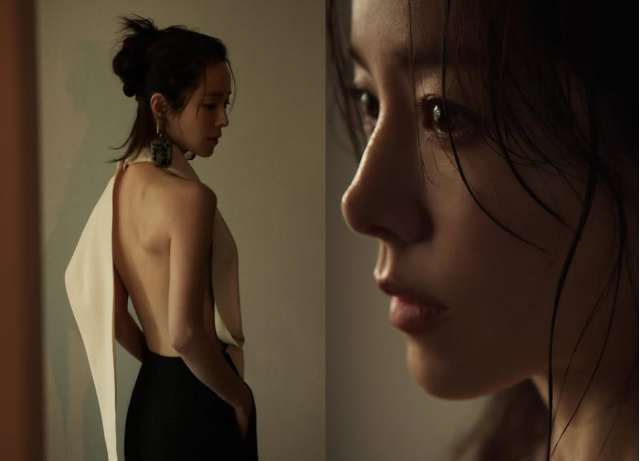 10세 연하의 연인과 핑크빛 열애를 이어오고 있는 배우 한지민이 그동안 숨겨왔던 고혹적이고 치명적인 퇴폐미를 발산하며 컴백 예열을 마쳤다. 사진=한지민 SNS