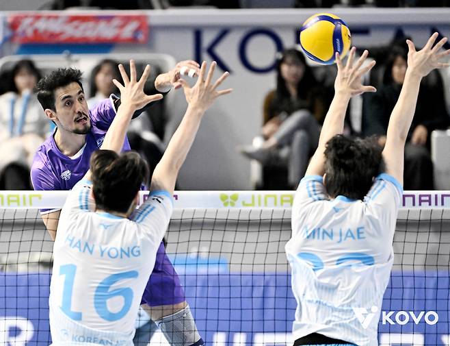 우리카드 아라우조. KOVO 제공