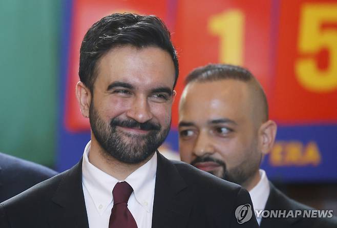 조란 맘다니 뉴욕 시장 [UPI=연합뉴스. 재판매 및 DB 금지]
