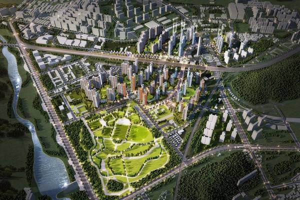 인하대학교 인근 용현학익지구 도시개발계획 조감도 [사진=연합뉴스]