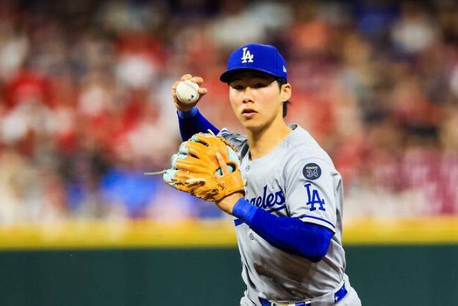 ◇김혜성은 스프링캠프 기간 미겔 로하스와 2루수 선발 경쟁을 펼칠 전망이다. 로이터연합뉴스